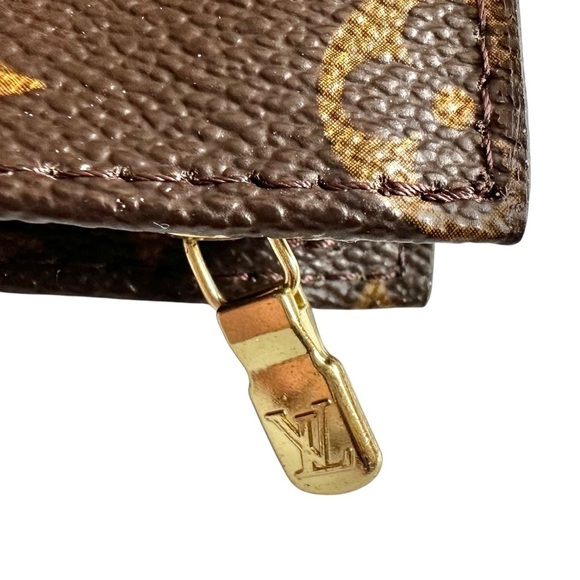 Authentic Louis Vuitton Monogram Leather Mini Bucket Bag Pouch - Picture 8 of 13